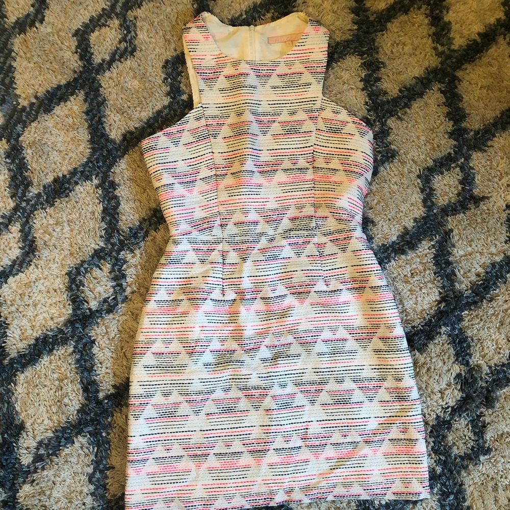 Racerback cocktail dress